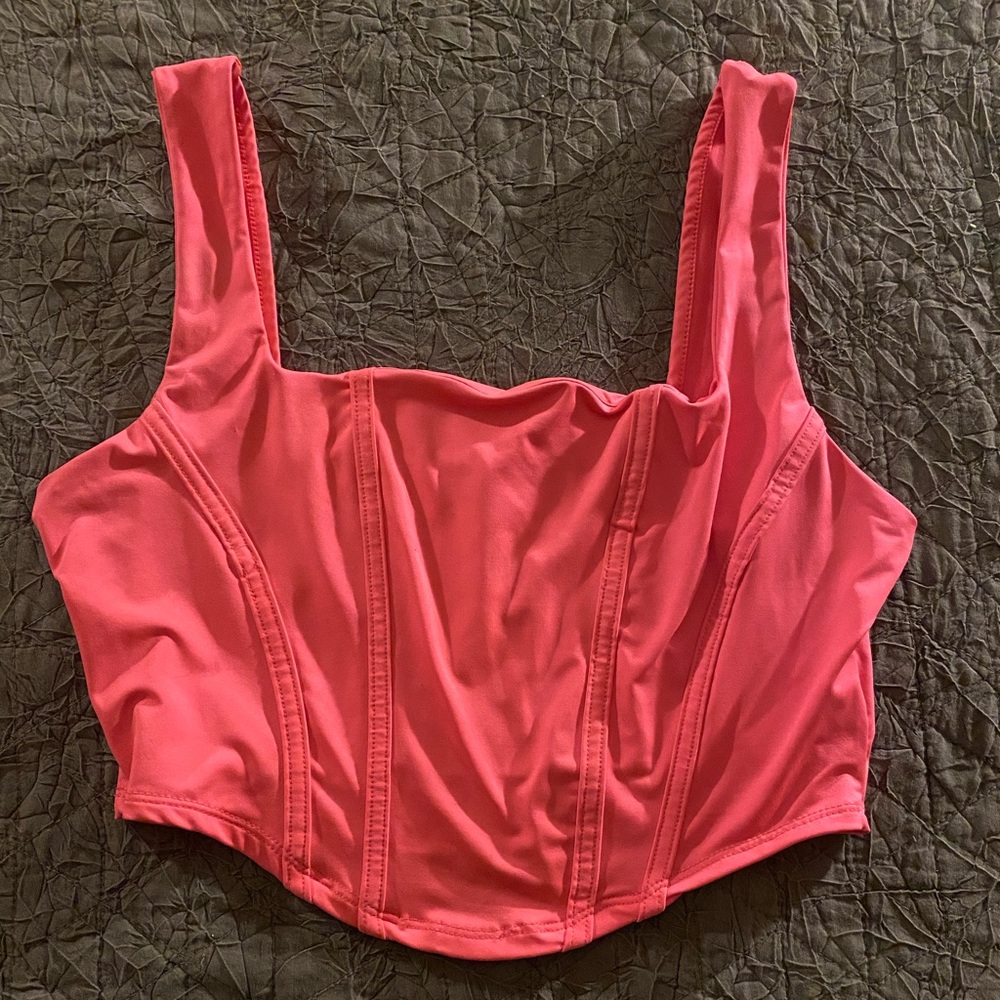Fashion Nova Off Pink Tank Top